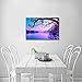 Nuolanart-PURPLE MORNING Modern Landscape Canvas Print Wall Art - Framed Ready to Hang Wall Decor - Home Gifts -P1L4060-003