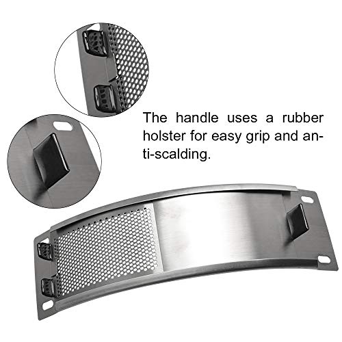 QQMaster BBQ Draft Door Big Green Egg Replacement Parts Stainless Steel