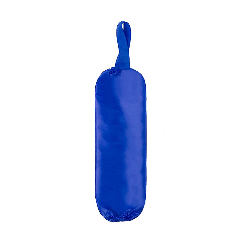 eBuyGB Carrier Bag Storage Holder, Polyester, Blue