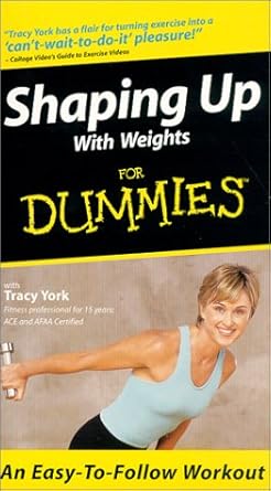 Shaping Up With Weights For Dummies Import Video Amazon Ca Video