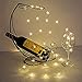 FASTDEER LED Star String Lights 16ft with 50 LEDs Remote Control Fairy Lights, Battery Operated, 8 Modes, Waterproof Outdoor & Indoor Decorative Lights for Bedroom, Garden, Parties (Warm White)