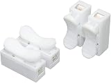 Ulable 30pcs White No Soldering Quick Cable Wire Connector 2 Channel view 2
