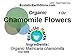 Organic Chamomile Flowers ~ 1 oz Matricaria chamomilla ~ Alcohol Free Formula!