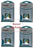 M&S ScreenCleen Individually Sealed Wipes - 56 count- Touch Screen Cleaning Wipes for your iPad, Samsung, Droid, Blackbarry, Kindle, iPhone, Galaxy and more!--Safely Cleans All Tablets and Smartphones!- 56 BONUS PACK