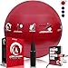 Epitomie Fitness Active Balance Fitness Ball with Imprinted Exercise and Training eBook (Fire Red/65 cm)