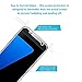 [2 Pack] Samsung Galaxy S7 Privacy Tempered Glass Screen Protector, Haodewei [Easy-Install] Bubble Free [Touch Sensitive] +1 Pack Carbon Fiber Back Protector [Not Fit For S7 Edge]