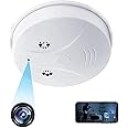 TANGMI Hidden Camera Smoke Detector Wireless WiFi Camera with Video 1080P HD Small Camera with Night Vision and Motion Detection Indoor Camera for Home Security