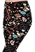 VIV Collection Plus Size Printed Brushed Ultra Soft Leggings (Animal Wintertime)