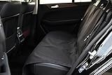 INNX Waterproof Car Seat Cover for Pets Heavy Duty Dog Seat Protector Universal Size for Sedan Cars, Trucks, SUVs or Minivans Bench Rear (Pet Car Seat Cover, Black, 56