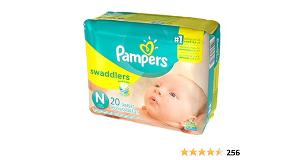 pampers swaddlers newborn 162 ct