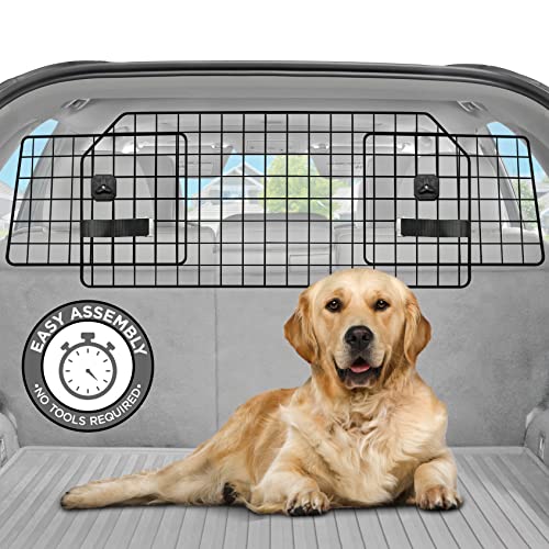 Pawple Dog Car Barrier for SUV's, Cars, Vehicles, & Trucks, Adjustable