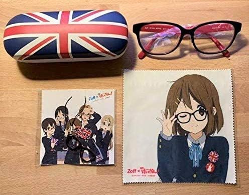 Amazon 映画 けいおん 平沢唯 Zoff コラボ ダテメガネ ケース メガネ拭き チャーム 4点セット アイドル 芸能人グッズ 通販