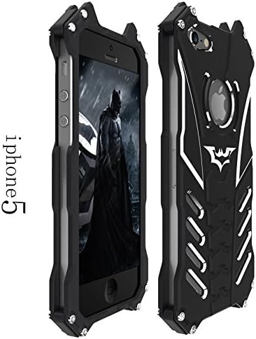 Iphone 5s case,iphone 5 black case,iphone 5 SE case,wskshop New Superheroes anime Design,super slim Aluminum Metal Shockproof and Drop Protection waterproof case cover for Apple iphone 5