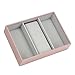 STACKERS jewelry box | blossom pink & gray spot watch & bracelet pad stacker accessory
