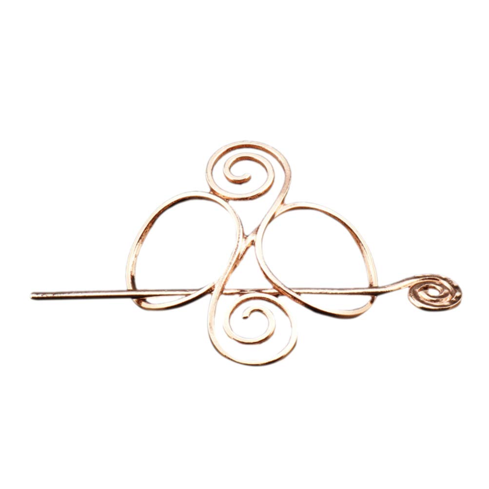 Retro Viking Hair Clips Hairpins Viking Hair Accessories Irish Style Hair Slide Clip Stick for Women Girls Style 6