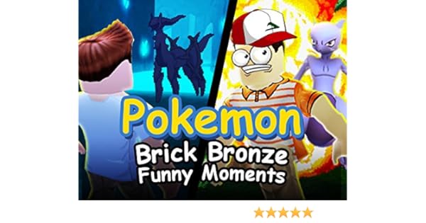Amazoncom Watch Clip Roblox Pokemon Brick Bronze Funny - 