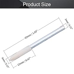 Utoolmart 3mm Wool Felt Mounted Points