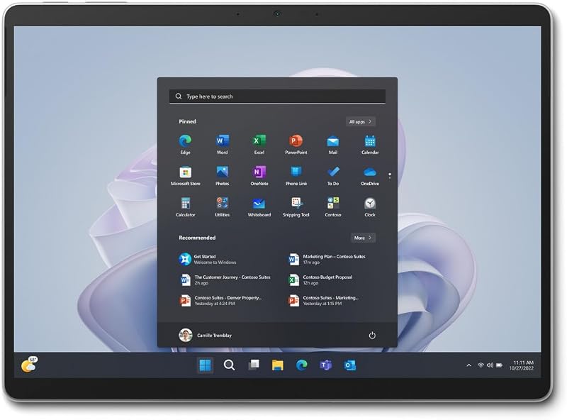 Microsoft Surface Pro 9 i7 1TB 32GB Windows 10 Pro Platinum Commercial