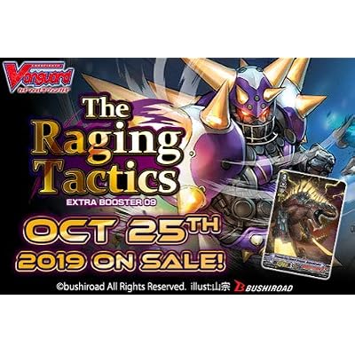 raging tactics booster box Cardfight Vanguard VGE-V-EB09-EN Extra Display (12 Count) : Toys & Games Jack Atlus raging tactics booster box 401
