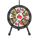 10 Slot Tabletop Micro Prize Wheel (14 Inch Diameter)