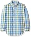 IZOD Kids Little Boys' Heather Plaid Shirt