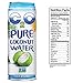 C2O Pure Coconut Water | Plant Based | Non-GMO | No Added Sugar | Essential Electrolytes | 17.5 FL OZ (Pack of 12)
