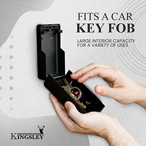 Kingsley Key Realtor Lock Box GuardaKey, Secure Weatherproof Key
