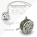 Essential Oil Diffuser Necklace for Aromatherapy with Two Silver Stainless Steel Adjustable Chain Necklaces, and the Tree of Life Locket Jewelry Design, for Women, Girls