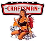 Craftsman Tools Pin Up Girl Version 2 decal 5