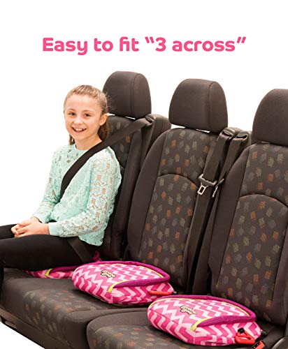 2 BubbleBum+Backless+Inflatable+Booster+Chevron