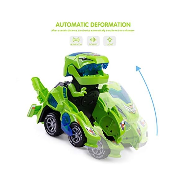 Highttoy-Dinosaur-Transforming-ToysAutomatic-Transforming-Dinosaur-Car-with-Flashing-Light-and-Sound-Dinosaur-Transforming-Car-Toy-Transforming-Dinosaur-Toys-for-3-7-Year-Old-Boys-Girls-Green Highttoy Dinosaur Transforming Toys,Automatic Transforming Dinosaur Car with Flashing Light and Sound Dinosaur…