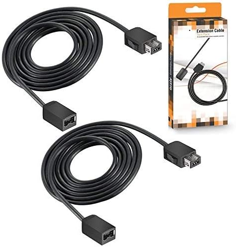 Orzly SNES Mini NES Mini Extension Cables [2X] 6ft/1.8M Controller Cable Extension Leads for New 2016 & 2017 Mini Versions of Super Nintendo and NES [Classic Edition] & [Nintendo Classic Mini] Models