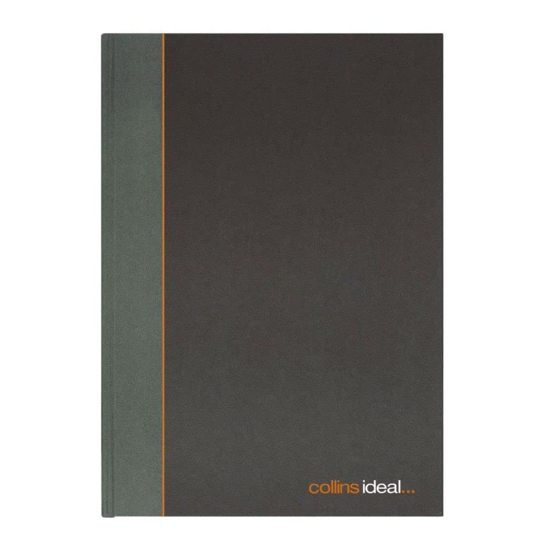 Collins Ideal - A4 Cashbook Feint & Margin - 192 Pgs - Black - 6429
