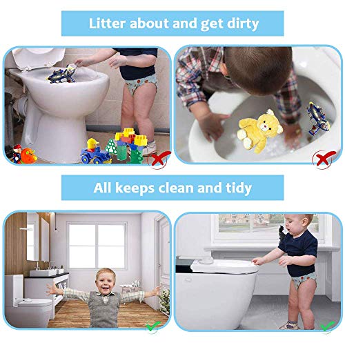 Safety Toilet Locks, Bathroom Child Proof Toilet Seat Lock, Swing Shut