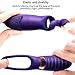 Cob Vibrating Cock Ring Silicone Penis Ring 10-Speed Rechargeable Vibrator