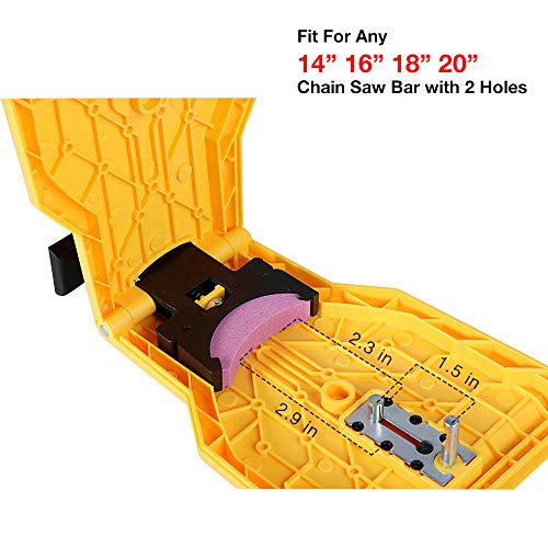 Chainsaw Teeth Sharpener Fast Sharping Stone Grinder Tools Power Bar