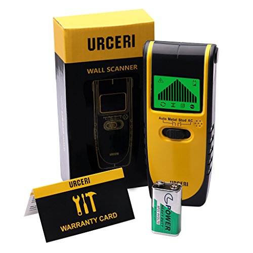 URCERI Stud Finder Wall Scanner 3-in 1 Metal AC Wires Wood Detector with Backlit LCD Screen Display and Beeping Sound Alert - Thumbnail 7