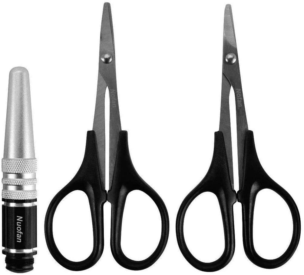 0-14 mm Body Reamer Hole Punch Straight Scissors and Curved Scissors Set Universal Tool for RC Car Body Shell Hobby Tools