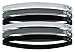 Athletic Sports Headbands - 6 Pack Thin Head Bands for Men, Women & Kids - Elastic Hair Bands with Silicone No Slip Grip - Ideal for Soccer, Running, Yoga, Volleyball & Work Outs