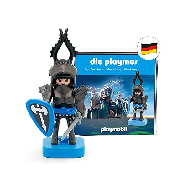 tonies Hörfigur für Toniebox, Die Playmos – Das Turnier auf der Königs-Ritterburg, für Kinder ab 5 Jahren, Spielzeit ca…