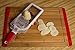 Gourmet Hand-Held Mandoline Slicer | Adjustable Stainless Steel Blade | Silicone Easy-Grip Handle | Sliding Hand Guard Included