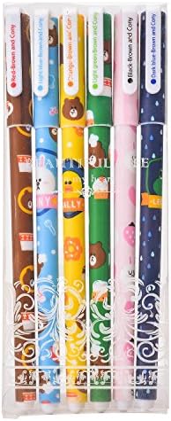 TDO Multi Colors Colorful Gel Ink Pen Cute Korean Cartoon Pin Type KAWAII Stationery (2)