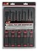 Performance Tool W948 9-Piece Hook/Pick/Scraper Set,Black/Red