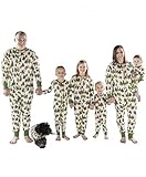 Lazy One Adult Flapjack Onesie by LazyOne Matching Christmas Family Pajamas Adult, Kid, and Infant Sizes (Large, No Peeking)