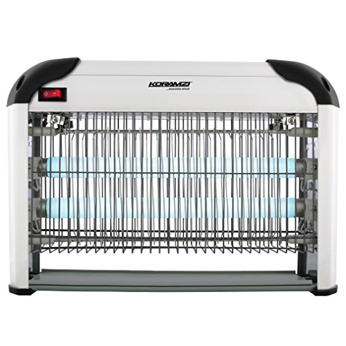 Koramzi Electronic Indoor Fly and Bug Zapper Insect Killer Exterminates All Insect Pests - For Residential and Commercial Use (20W) Koramzi Electronic Indoor Fly and Bug Zapper Insect Killer Exterminates All Insect Pests - For Residential and Commercial Use (20W)