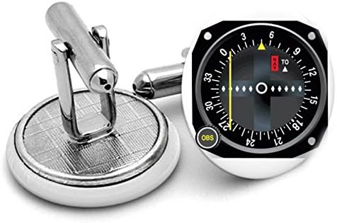 Aviation Air Speed pilots cufflinks in- supplied in gift pouch type4