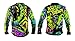 KO Sports Gear KO Skull with Long Sleeves, Ideal for Motocross, Cycling, Skateboarding and General Wear