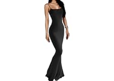 AnotherChill Women's Casual Lounge Slip Long Dress Sexy Sleeveless Backless Bodycon Maxi Dresses 2023 Summer Slim Elegant