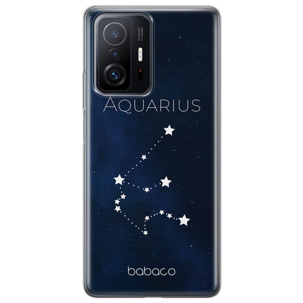 ERT GROUP mobile phone case for Xiaomi 11T 5G / 11T PRO 5G original and officially Licensed Babaco pattern Zodiac Constellation 011 optimally adapted to the shape of the mobile phone, case made of TPU — image 1