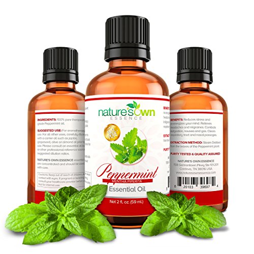Real Peppermint Essential Oil :: Pure Undiluted (2oz)